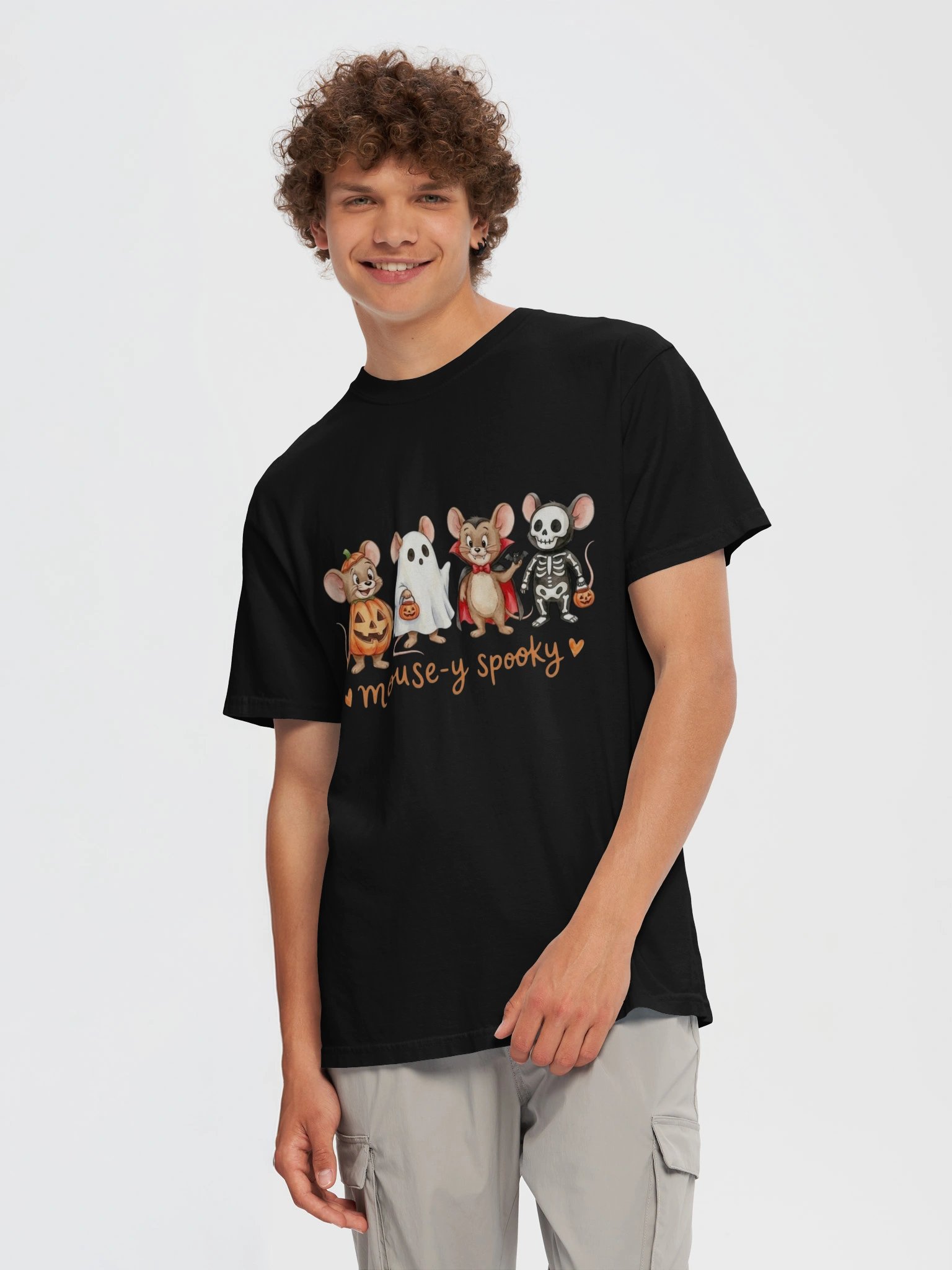 Cute "Mouse-y Spooky" Halloween Tee product image (6)