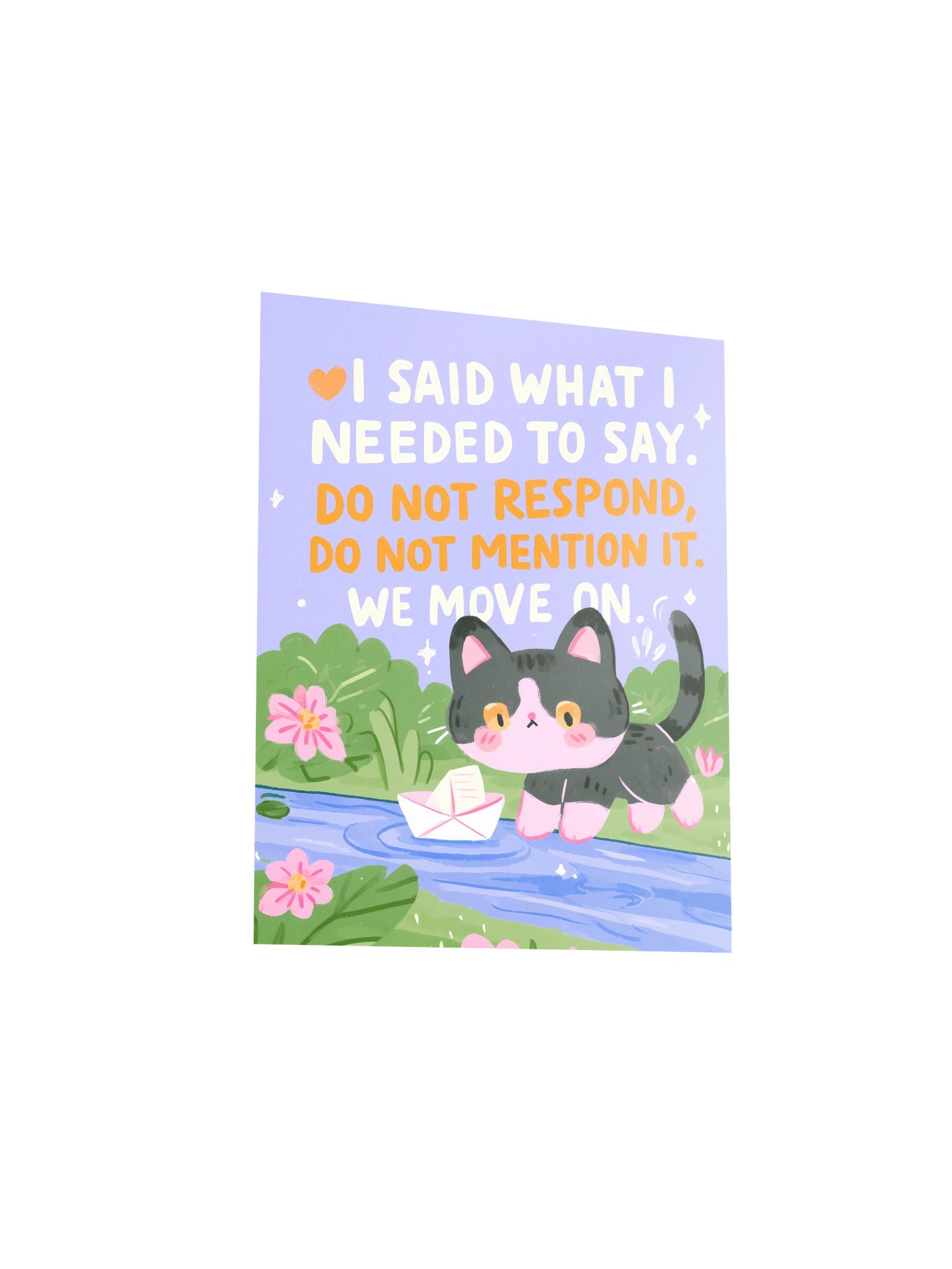 Do Not Respond Cat Poster product image (11)