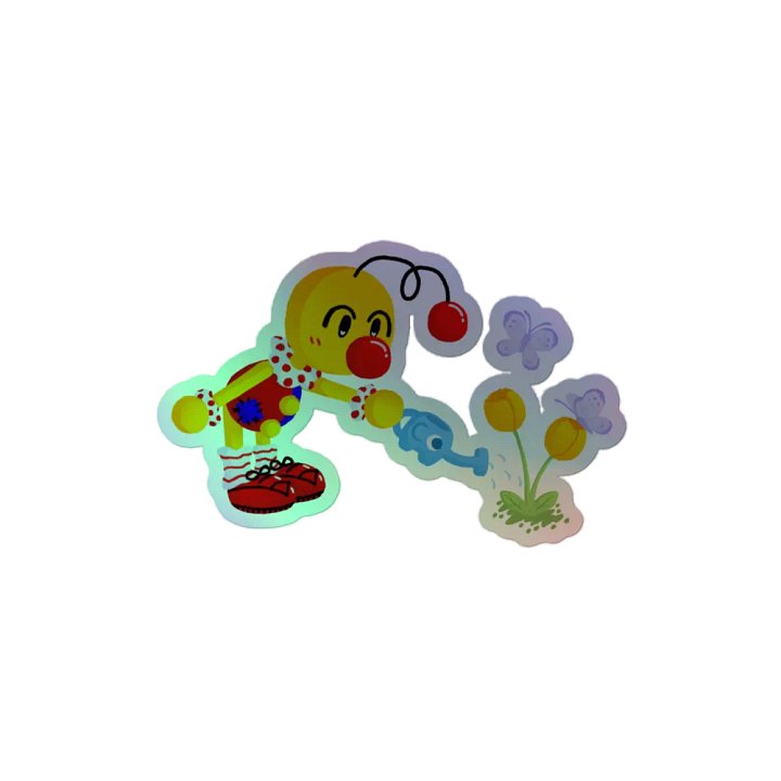 Boyoyoing Watering Tulips Holographic Sticker product image (2)
