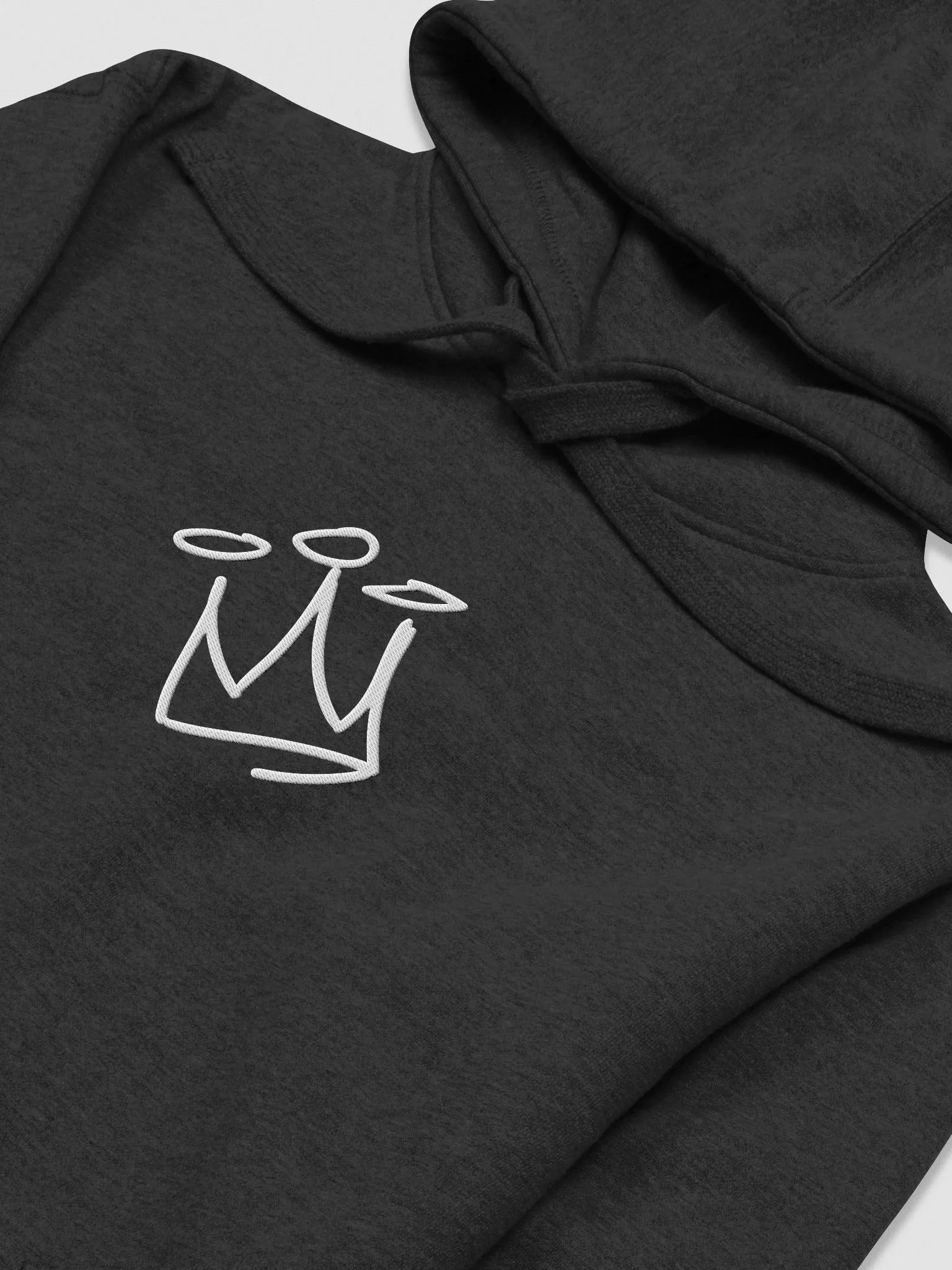 YourBoyJun's Hand-Drawn Crown Hoodie: Elevate Your Style with Regal Elegance product image (3)