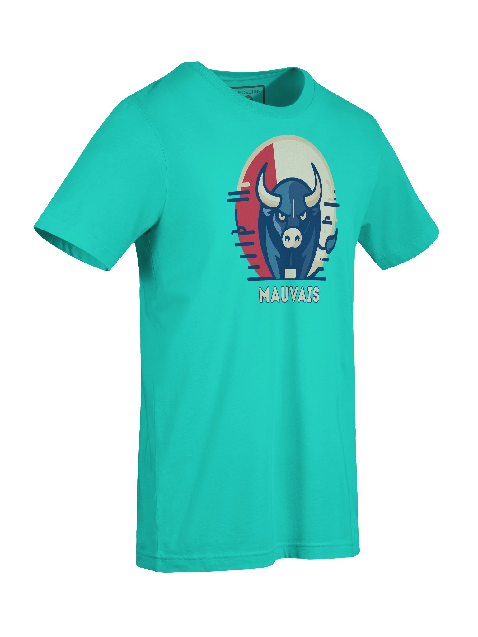 MAUVAIS French Bull Power Tee – Unleash the Beast product image (3)