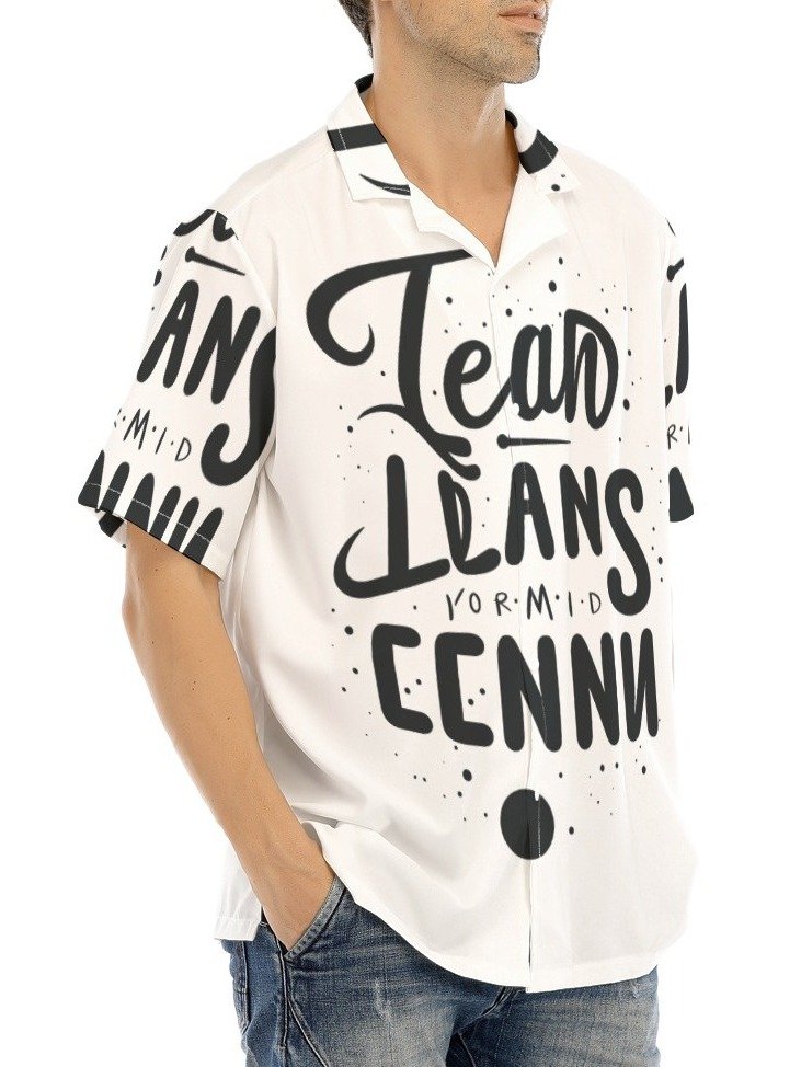 Dream Script All-Over Print Resort Hawaiian Shirt product image (2)