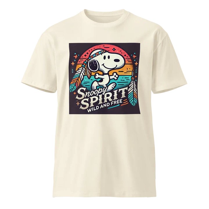 Wild and Free Snoopy Graphic T-Shirt product image (1)