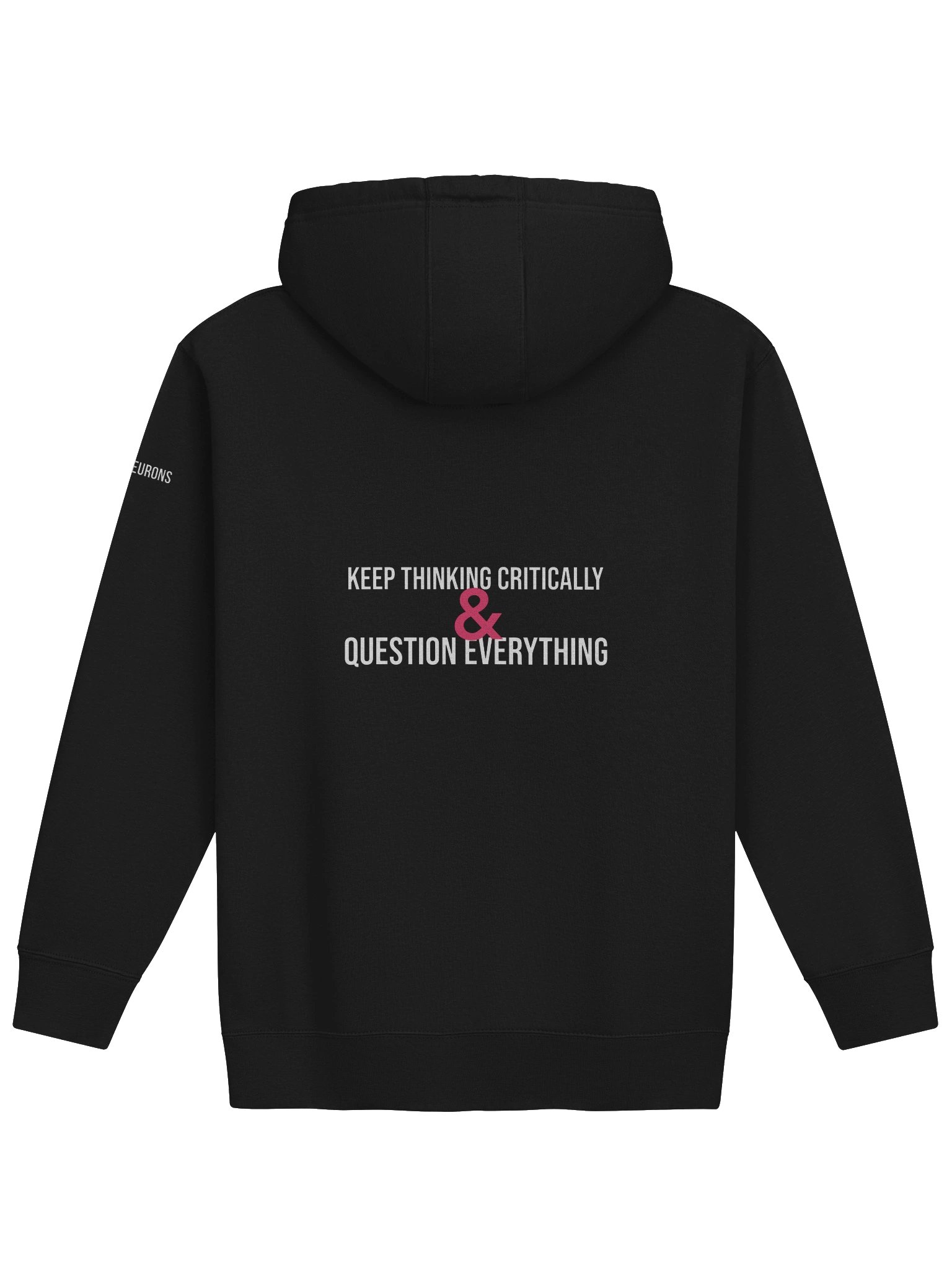 TRUTH & NEURONS CLASSIC HOODIE (BLACK) product image (2)