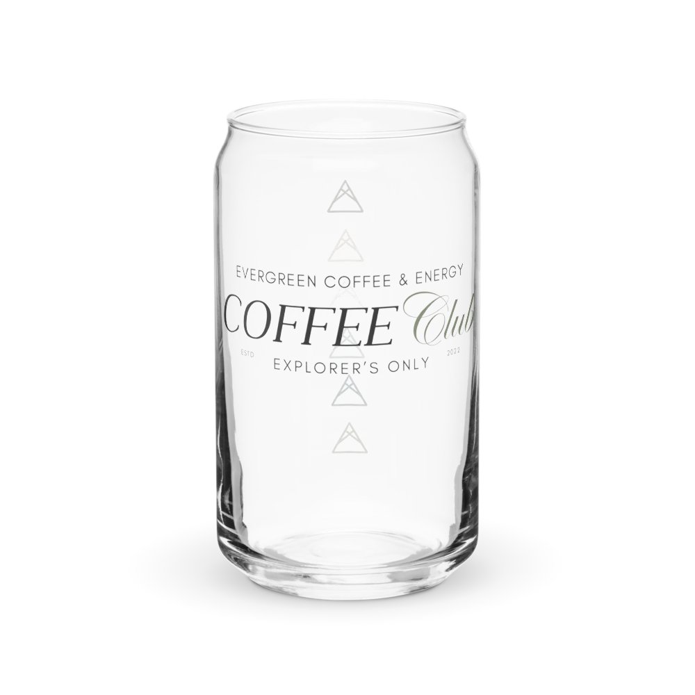 Coffee Club Glass Can | Sip Society product image (1)