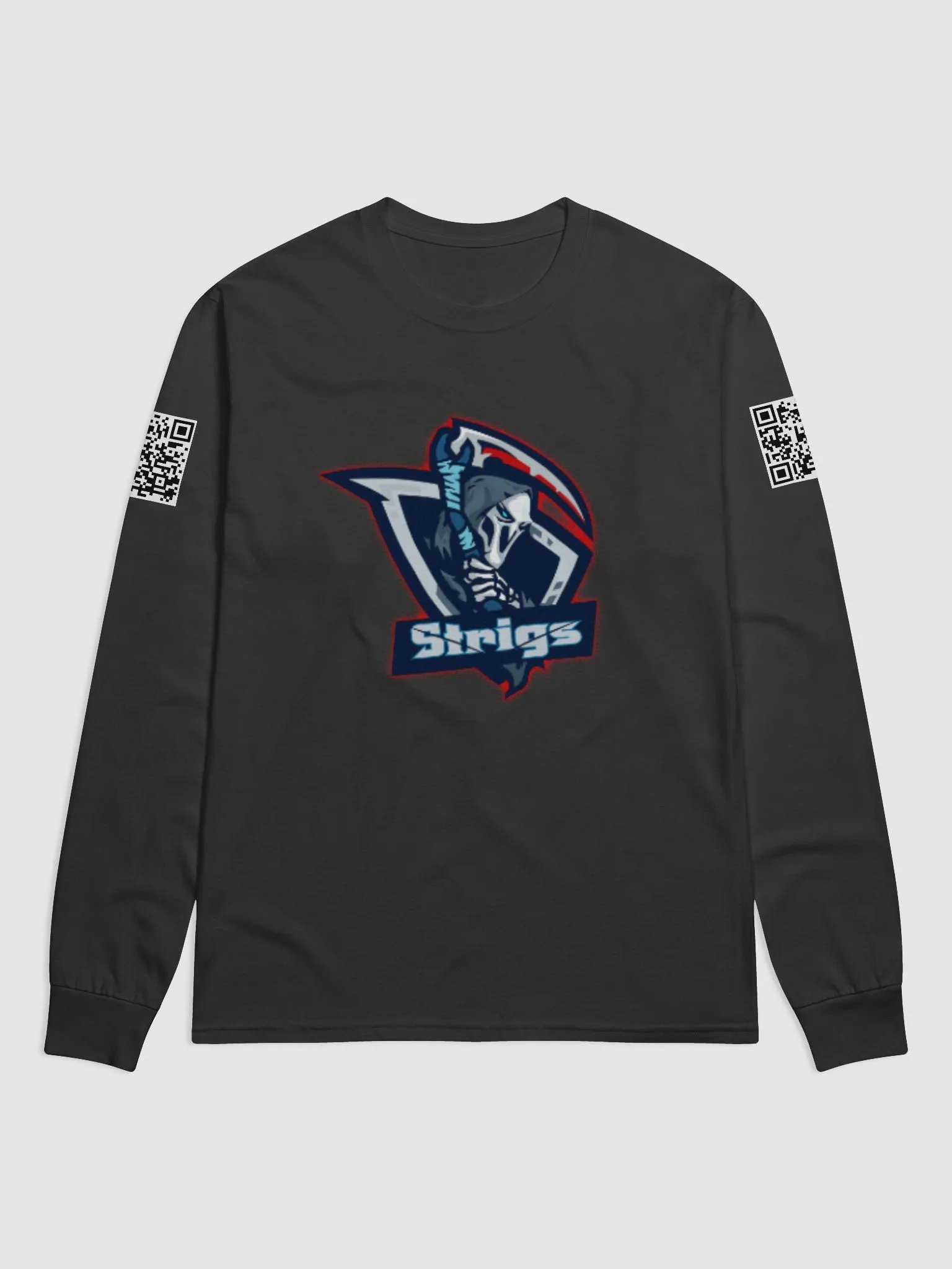 QR Code Champion Long Sleeve Shirt product image (1)