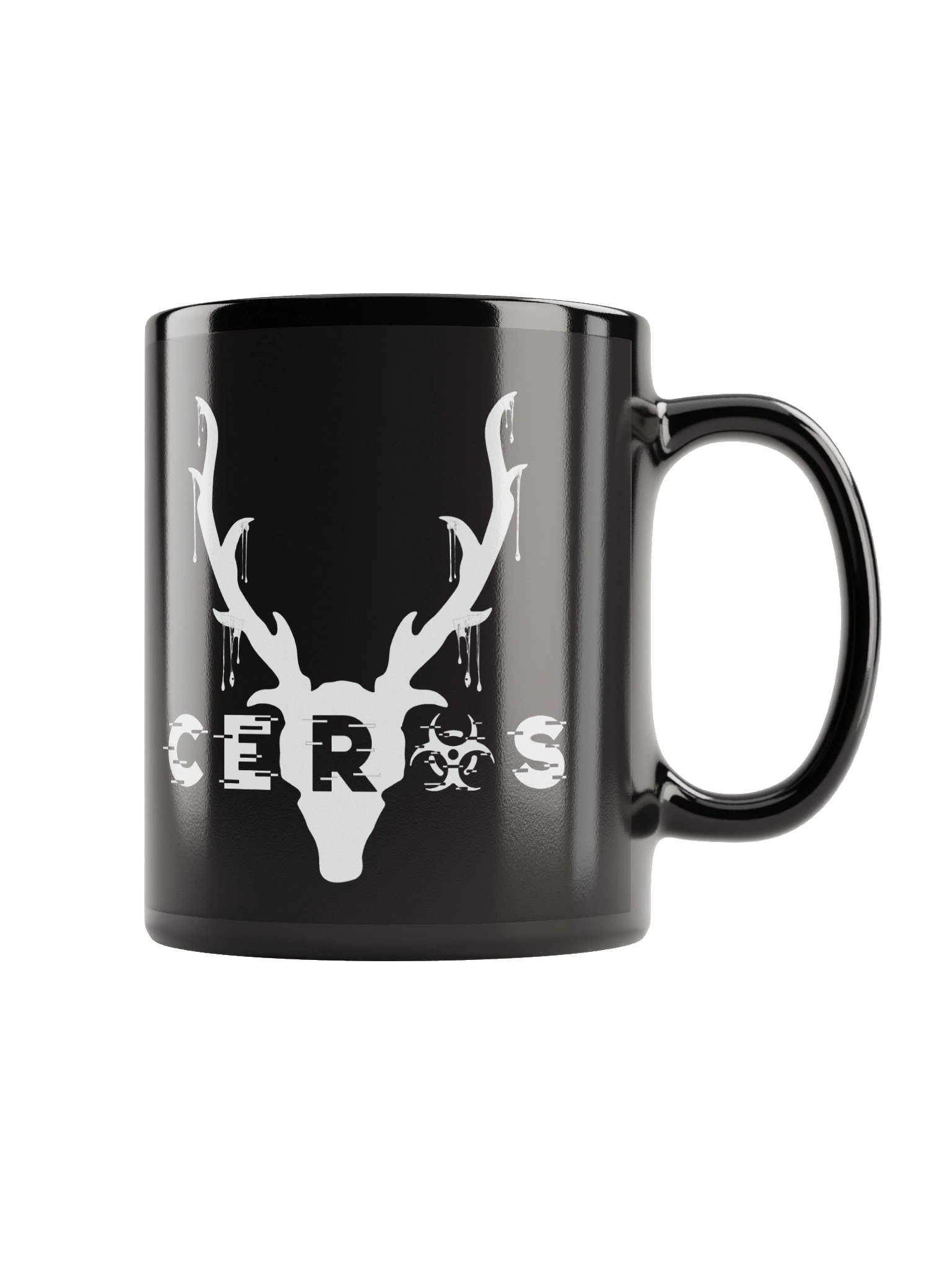 CEROS Black Glossy Mug product image (4)