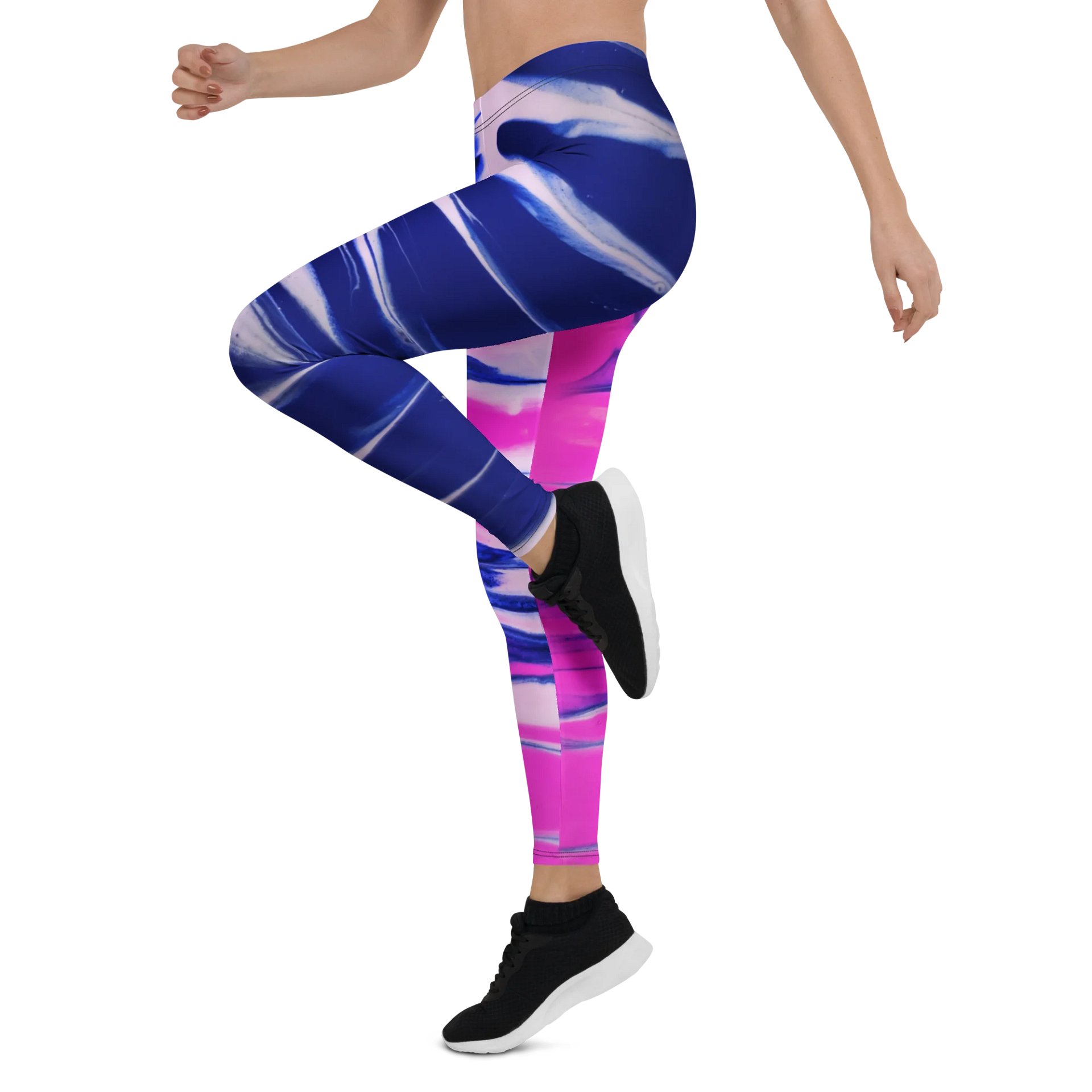 Transgender Flag All-Over Print Leggings All-Over Print Leggings by Sublicolor product image (5)