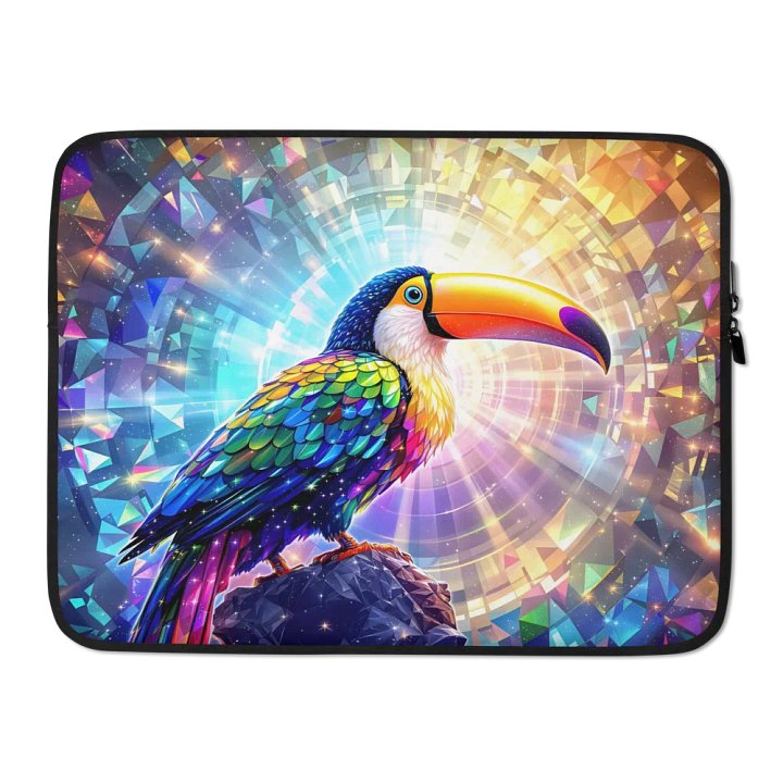 Incandescent Toucan Laptop Sleeve product image (2)