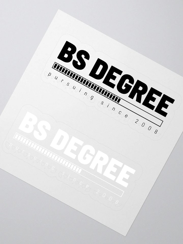 Currently pursuing... sticker product image (2)