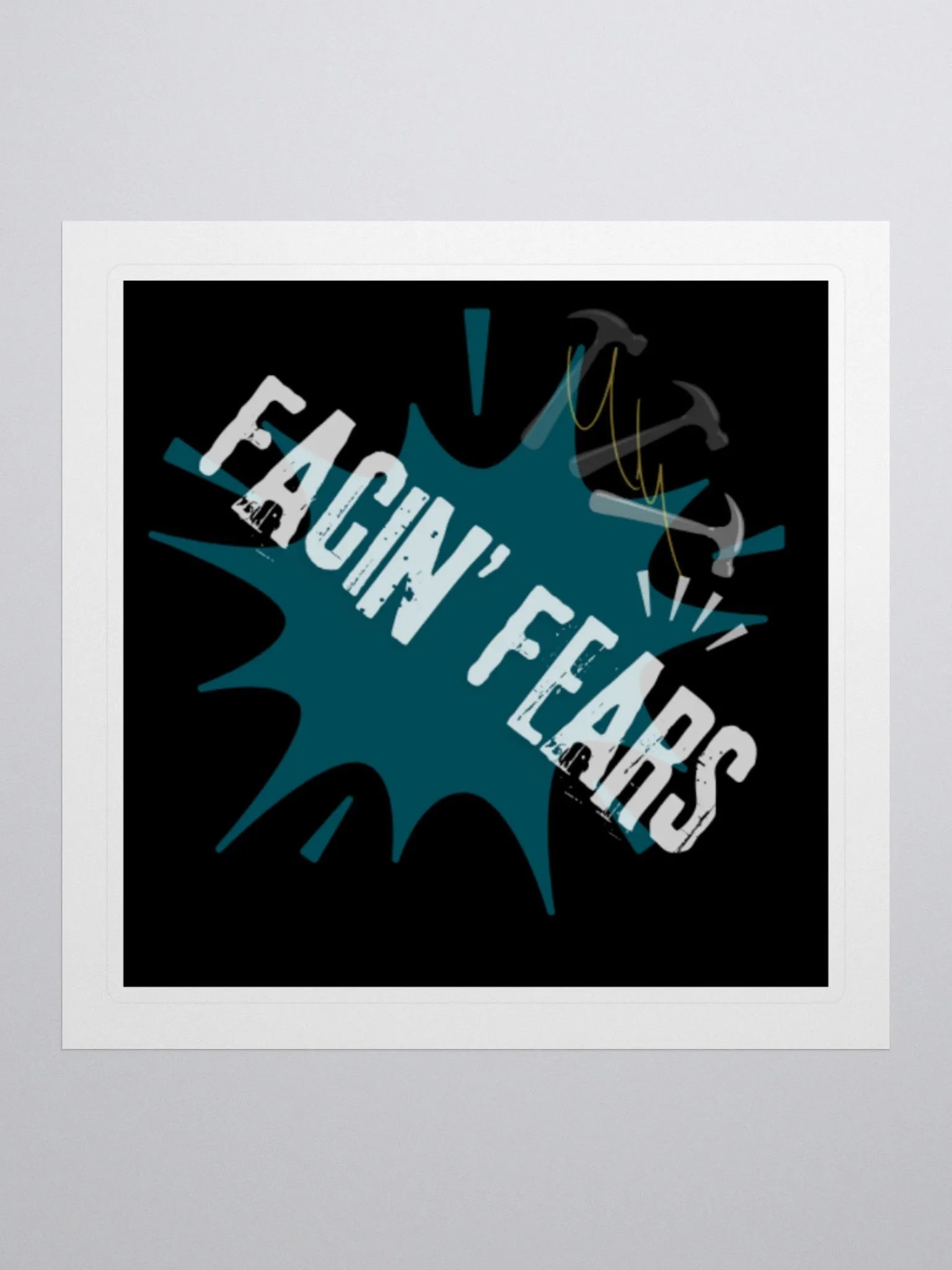 Facin' Fears Sticker product image (3)