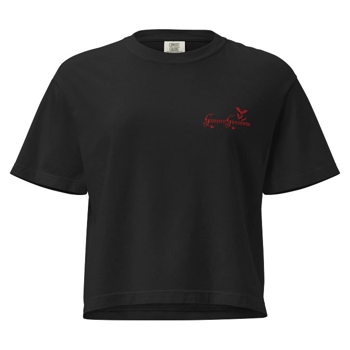 SimplySuccubus Bat Logo Boxy T-Shirt product image (1)