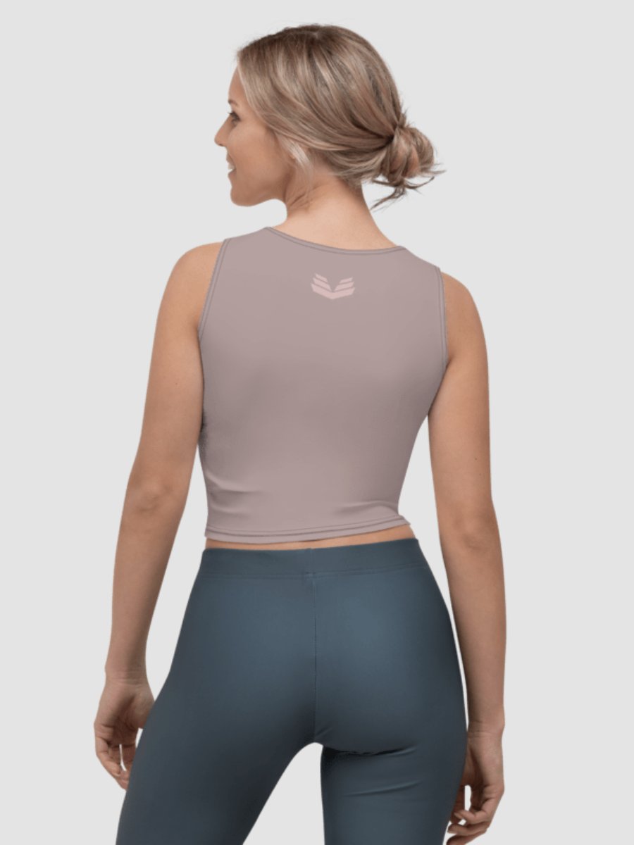 Signature Crop Top Tee - Dusty Mauve product image (4)