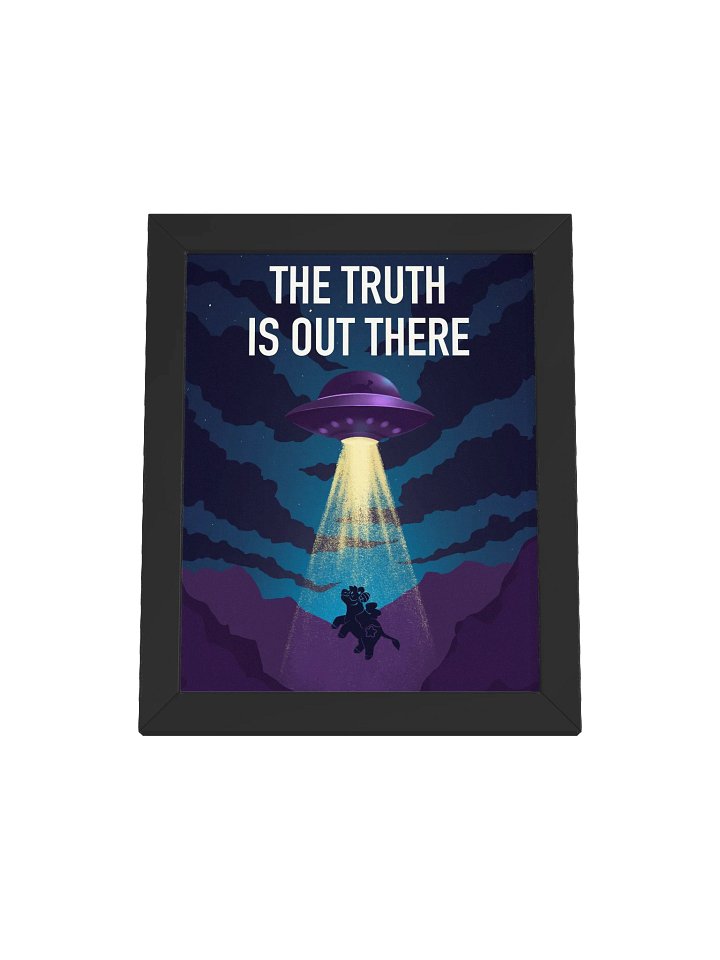The Truth is Out There - Framed Poster product image (1)