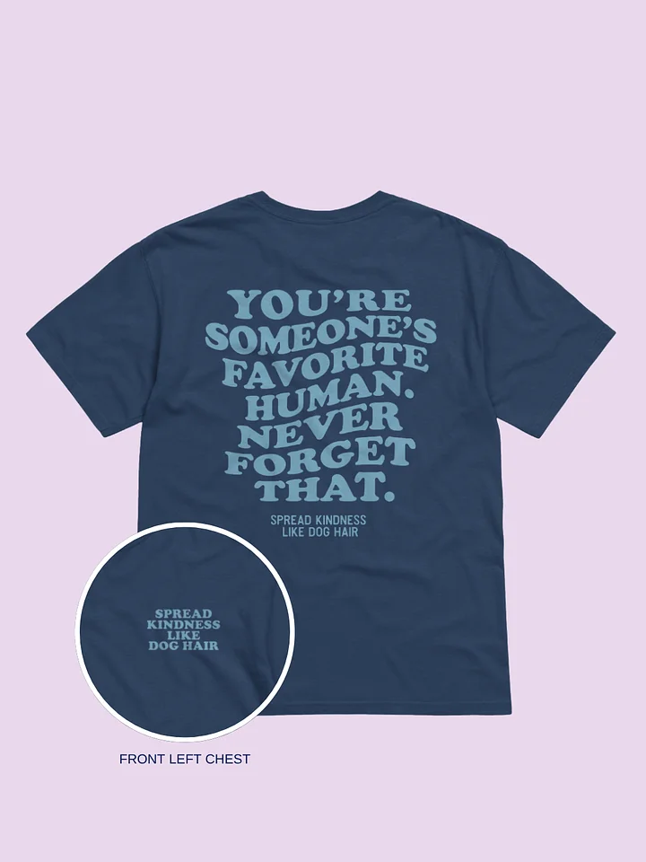 Spread kindness Like Dog Hair Blue Font product image (1)