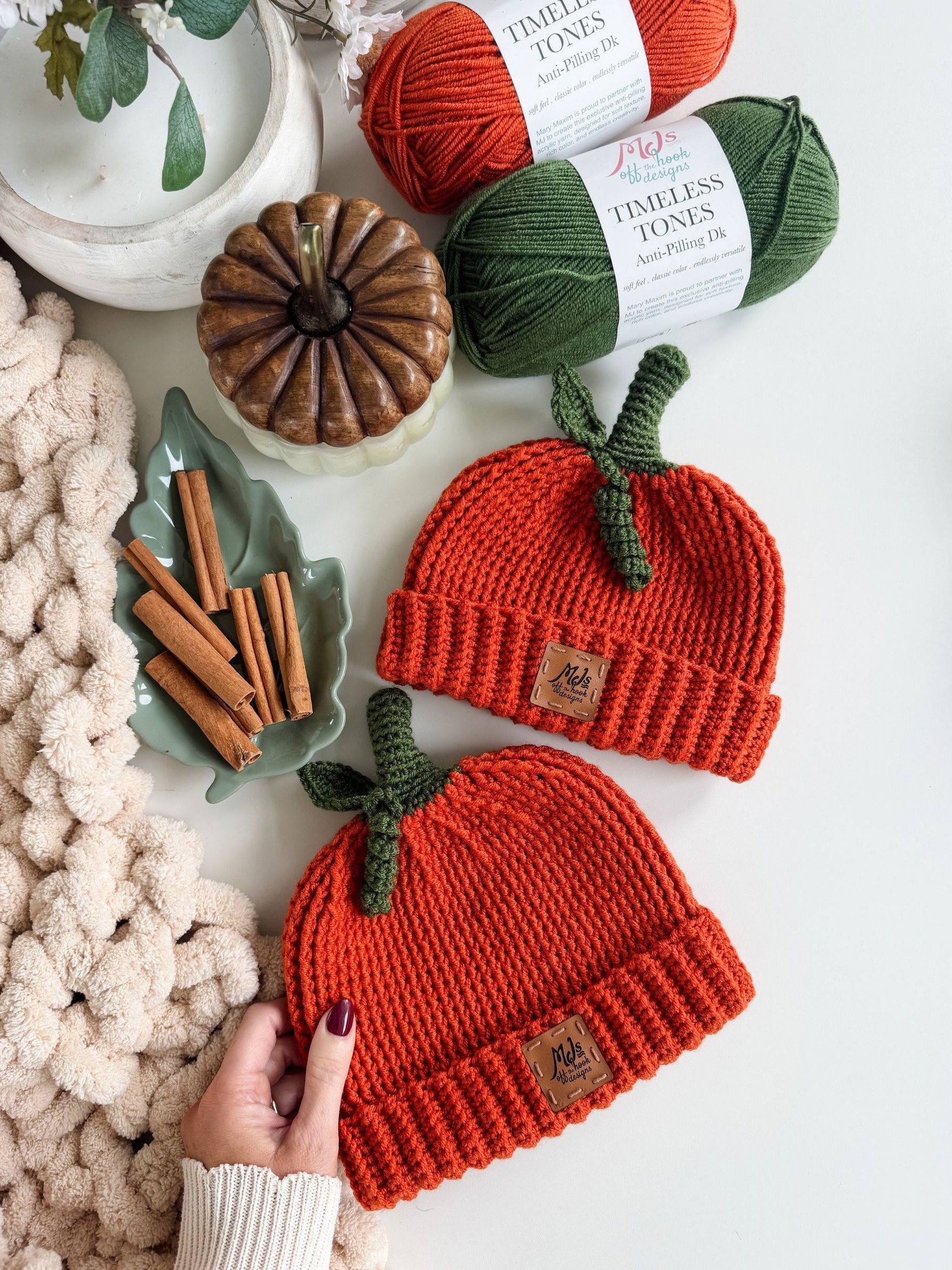 The Pumpkin Patch Hat Crochet Pattern product image (5)