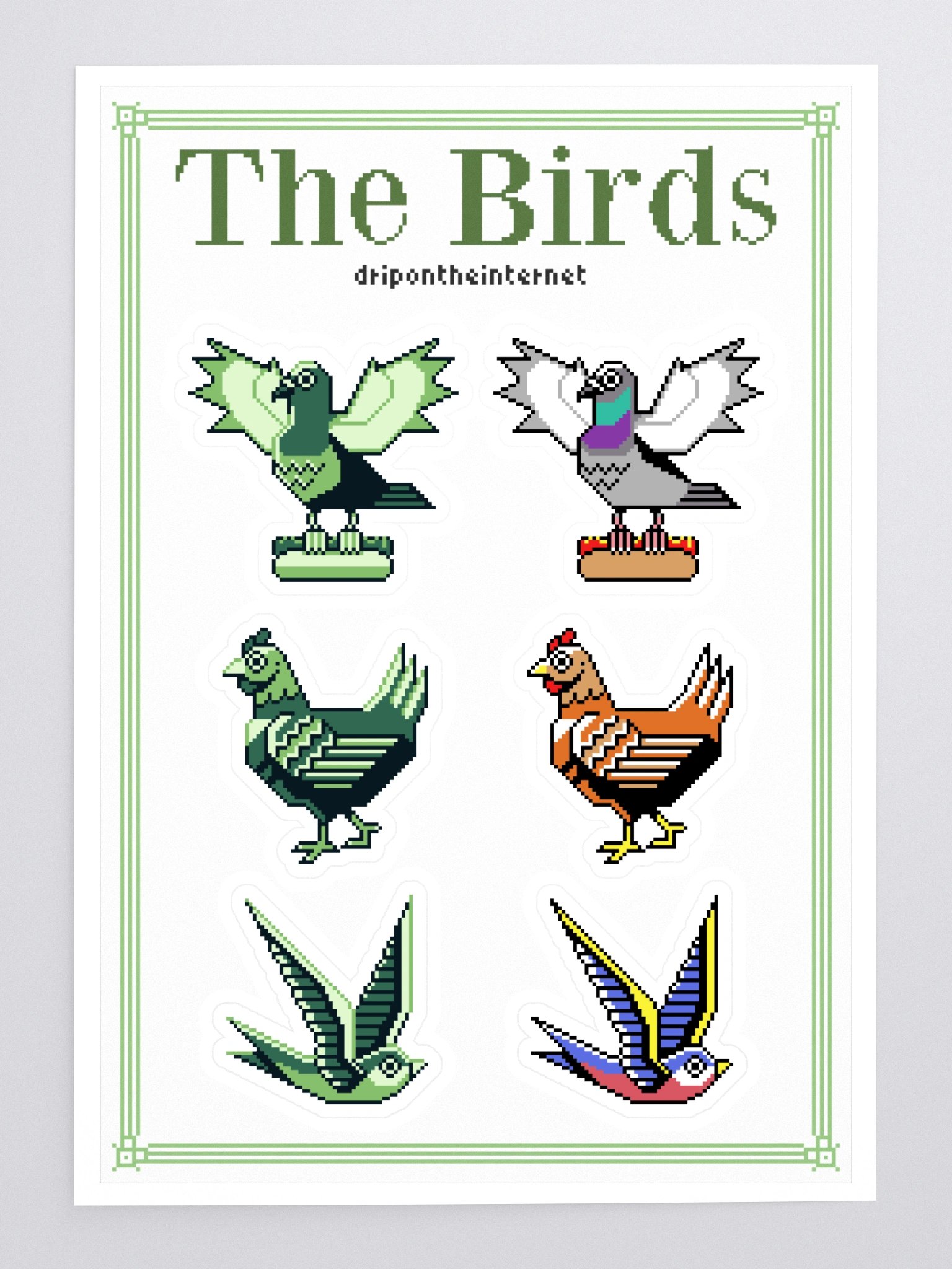 The Birds Stickers product image (3)