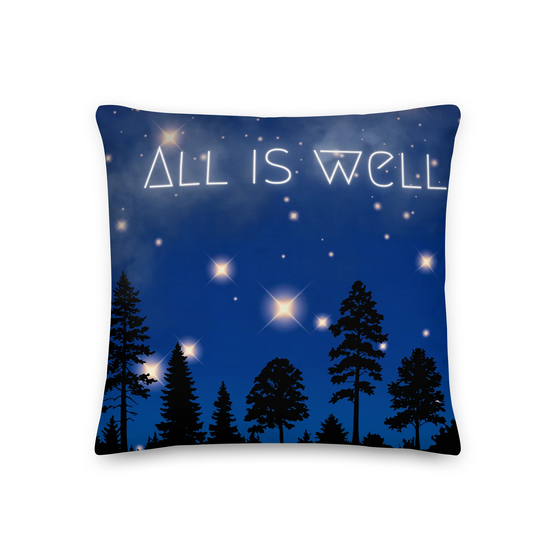 All is Well Throw Pillow product image (1)