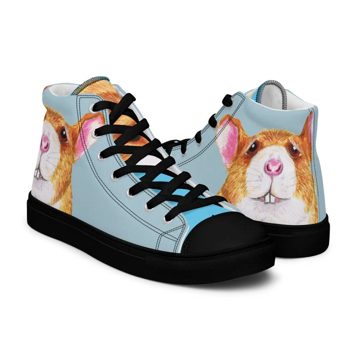 Worried rat High Top Canvas Shoes (womens) product image (2)