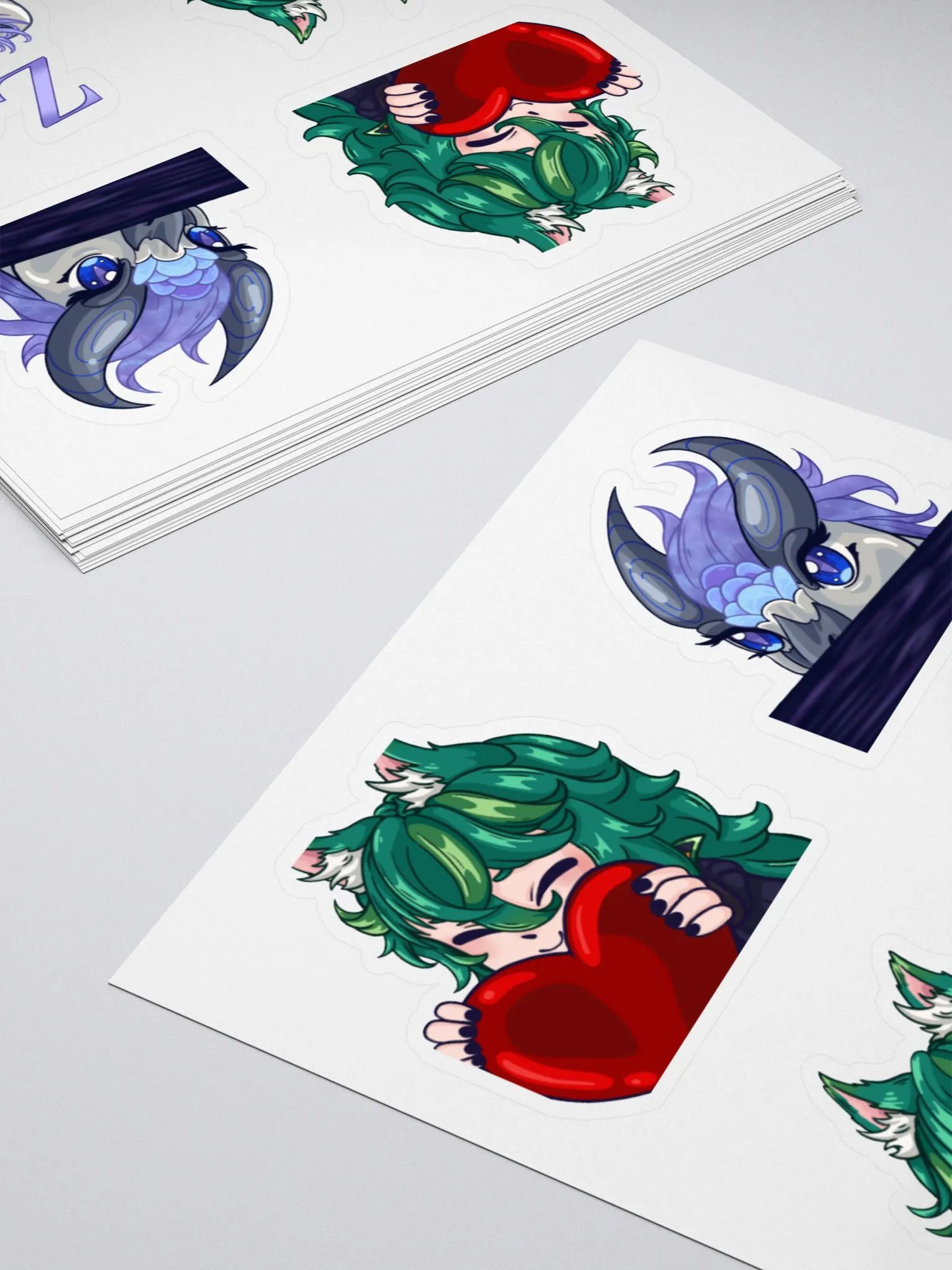 Emote Sticker Sheet #1 product image (4)