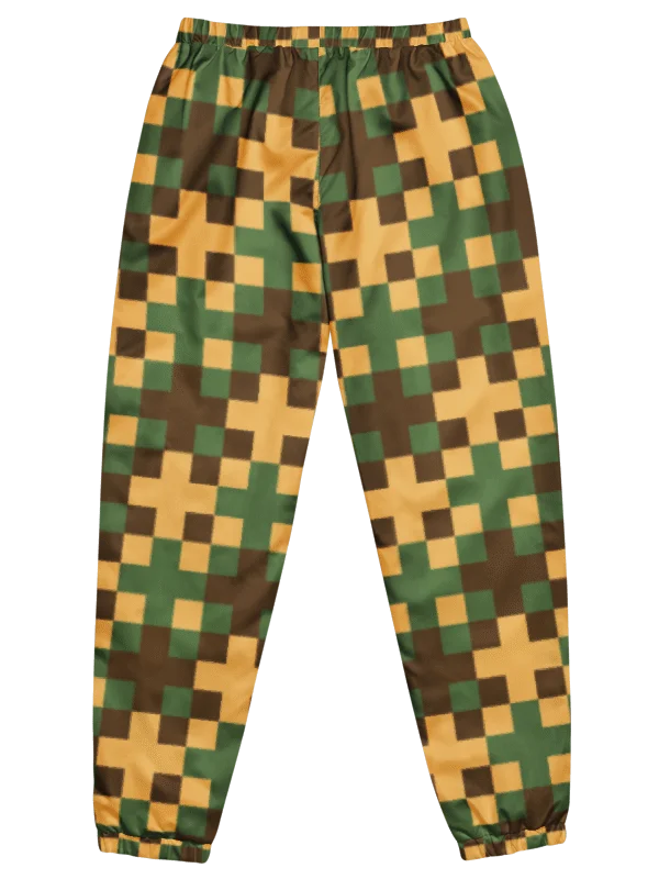 Geometric Woven Pattern Track Pants product image (2)