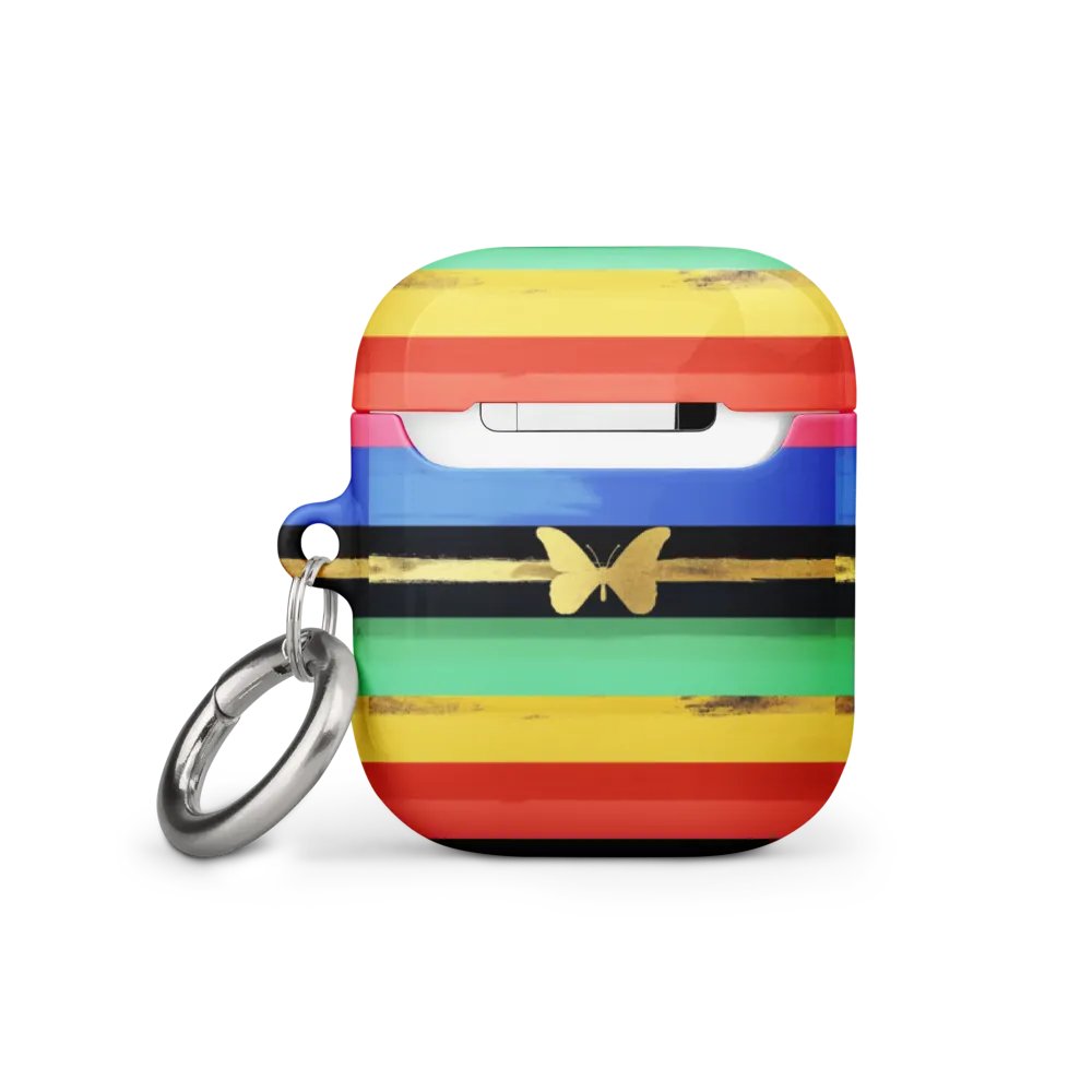 Gold Butterfly Shades of AirPods Case product image (3)