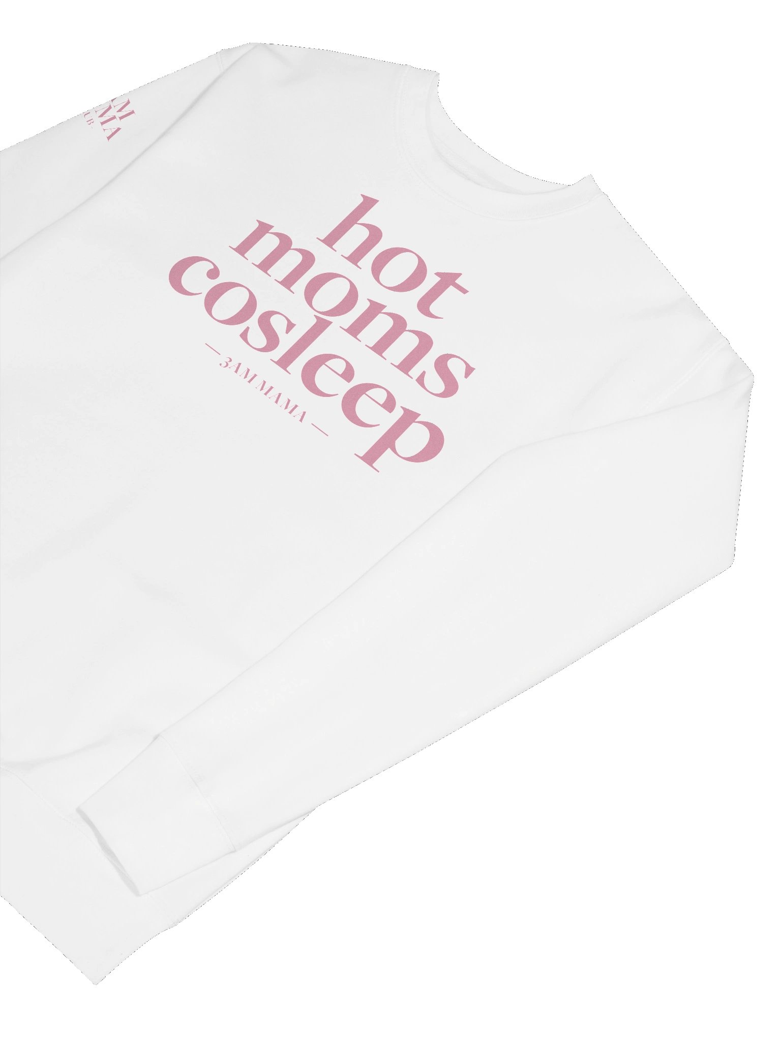 Hot Moms Cosleep Crewneck - White product image (7)