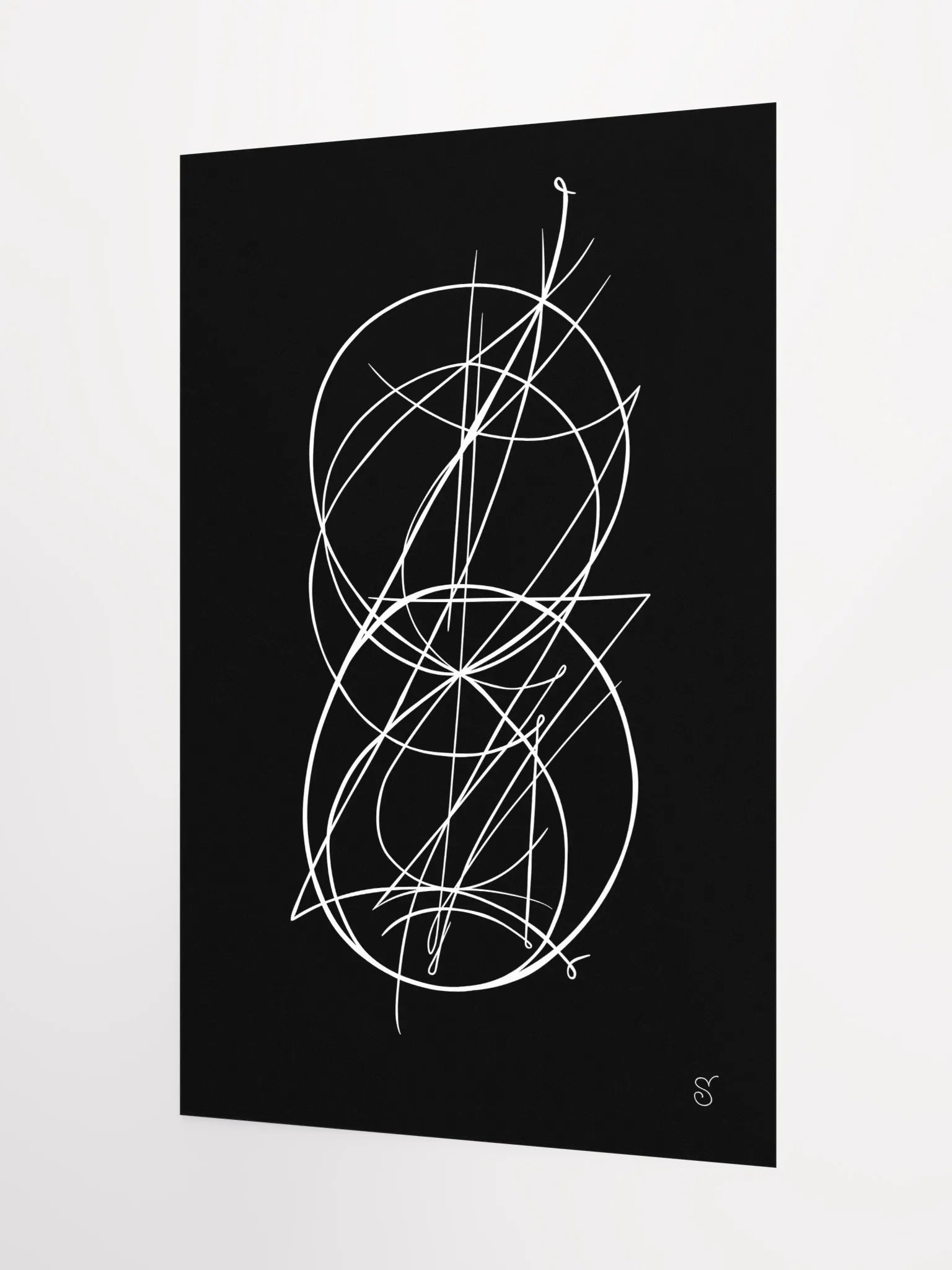 Vibrant Matte Poster Print - Abstract Image No. 9 product image (8)