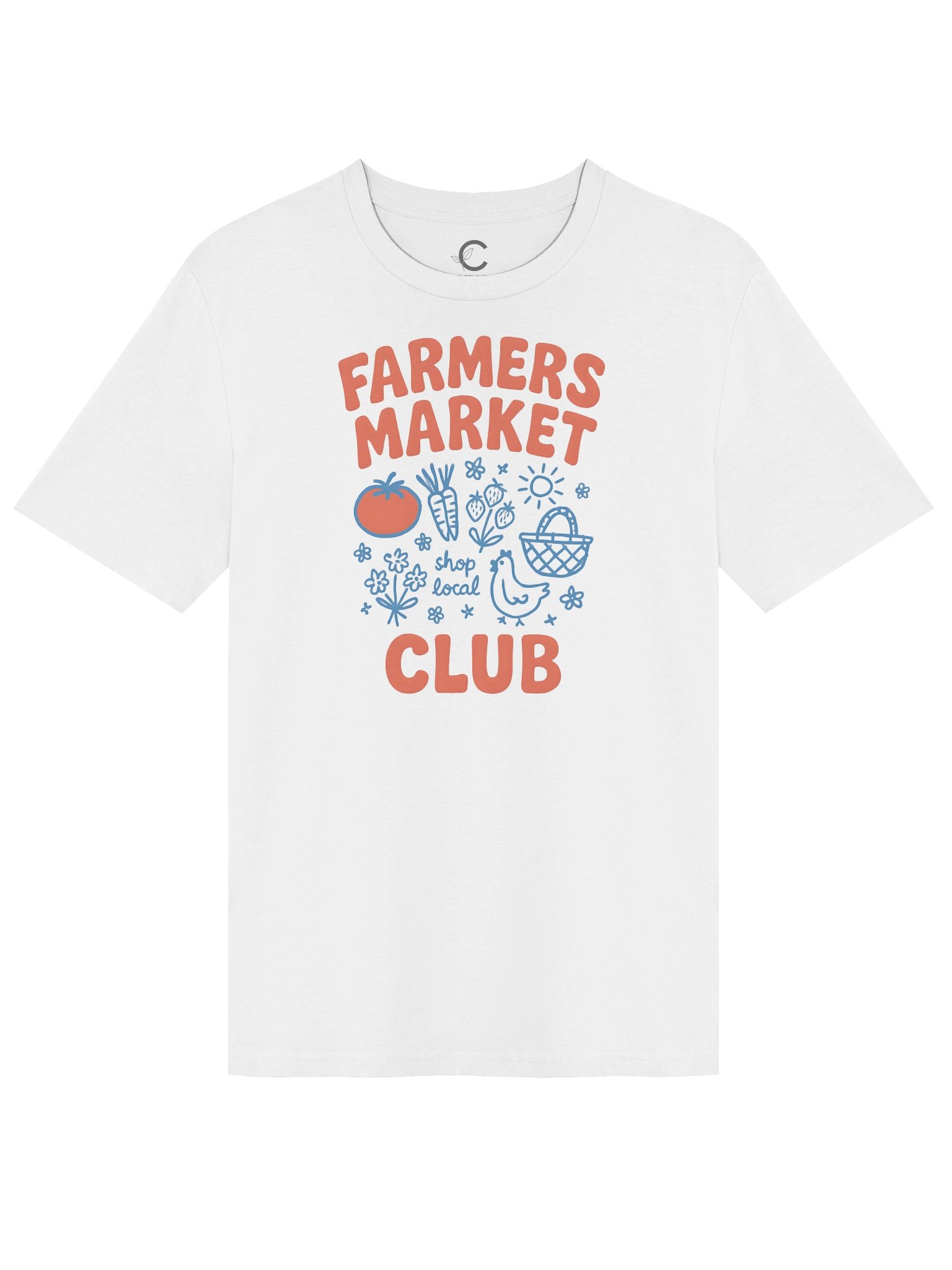 Farmers Market Club Organic T-Shirt product image (16)