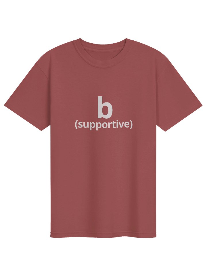 b (supportive) - tee product image (1)