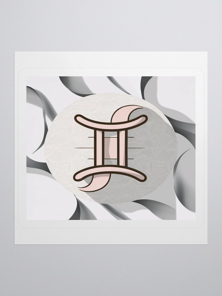Gemini Kiss-Cut Sticker product image (1)