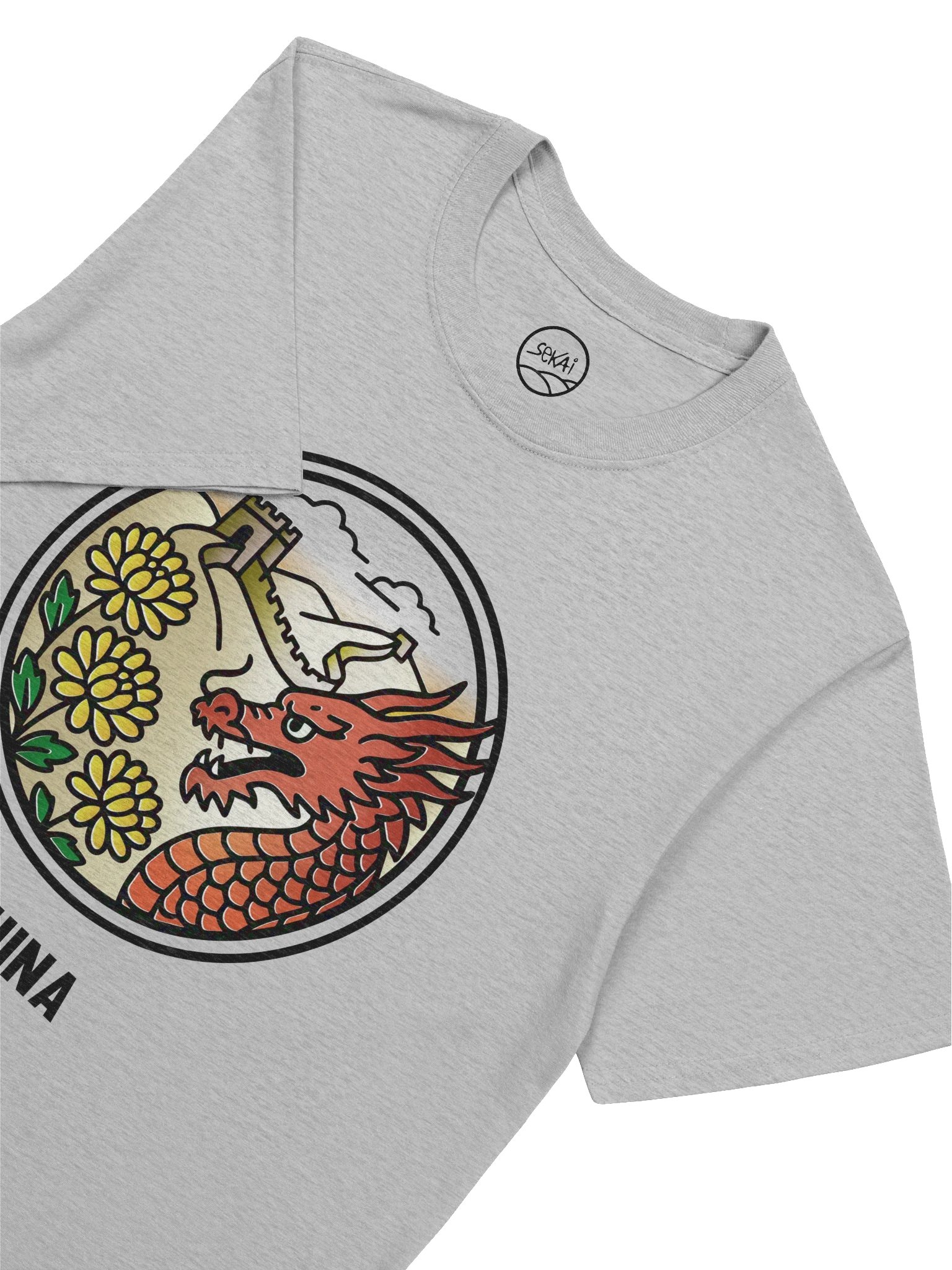 Camiseta Unisex - Colección Sekai China (colores claros) product image (2)