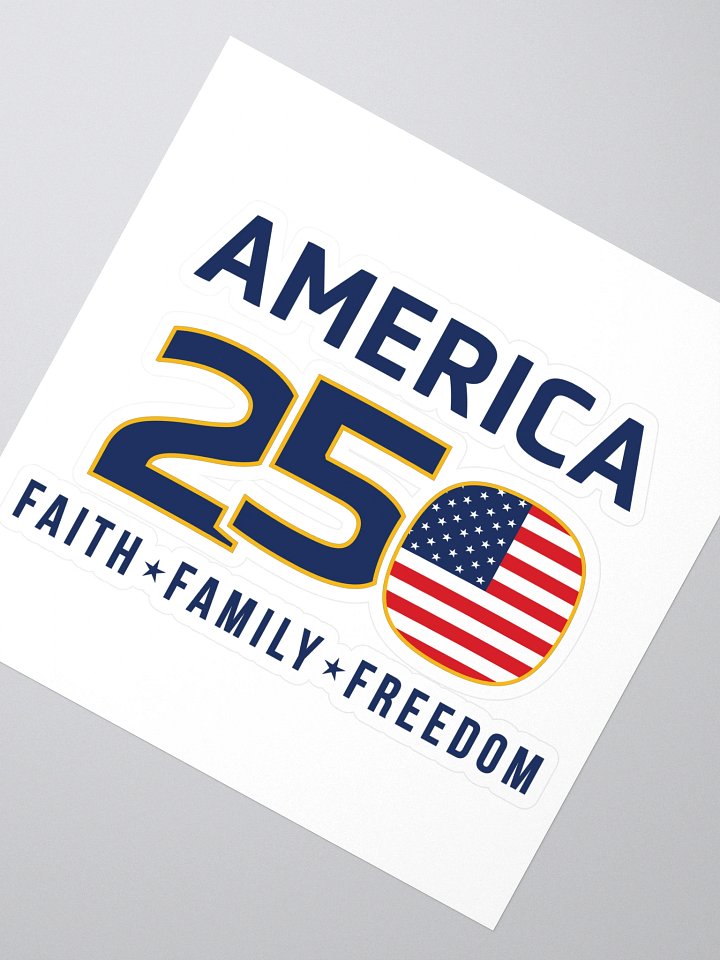The America 250 Commemorative Liberty Vinyl Stickers product image (2)