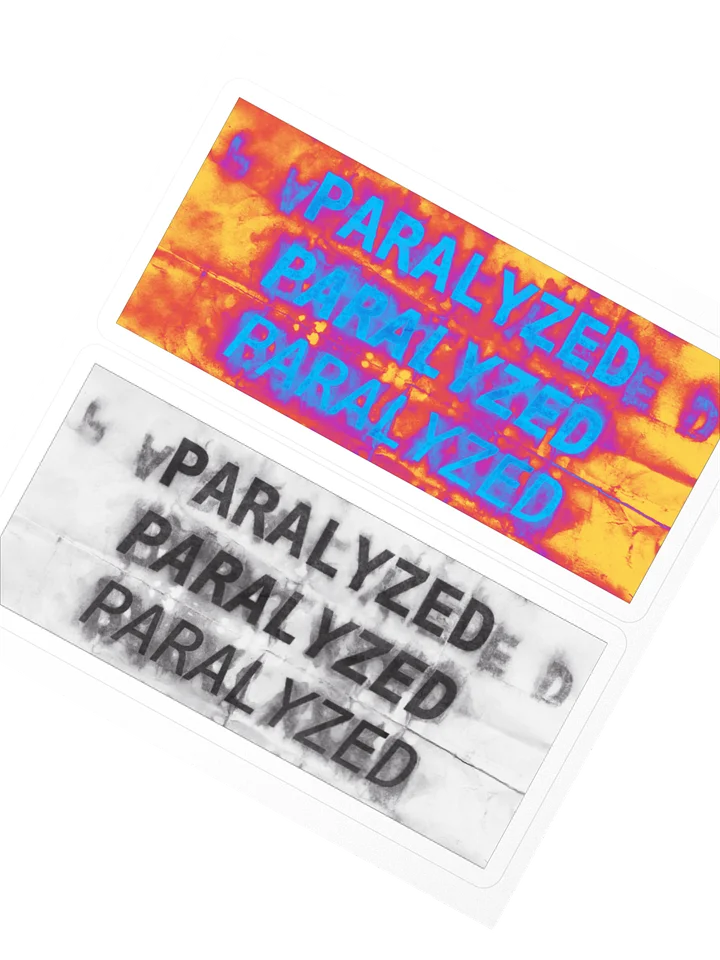 PARALYZED STICKERS product image (2)