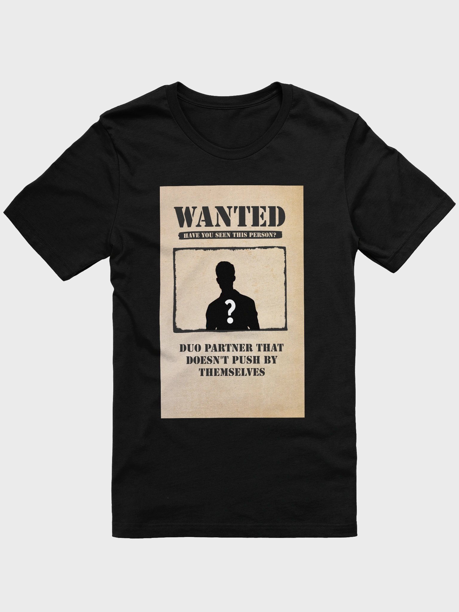 Wanted Poster Tee product image (1)