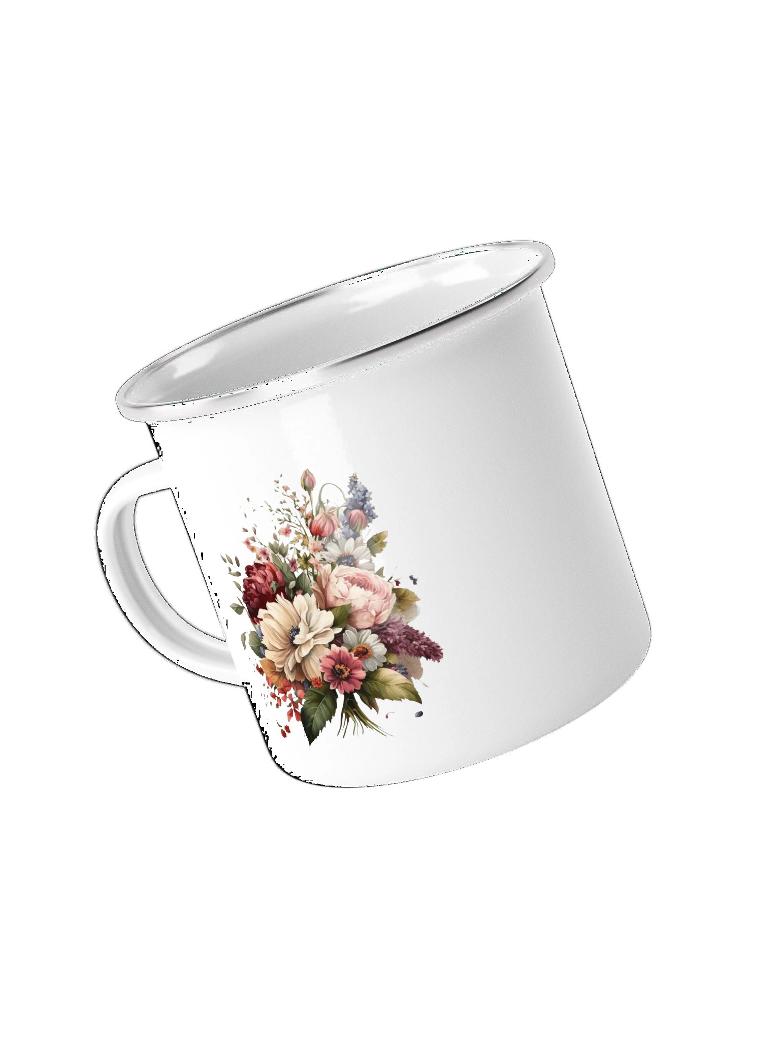 Flowers C Enamel Mug product image (4)