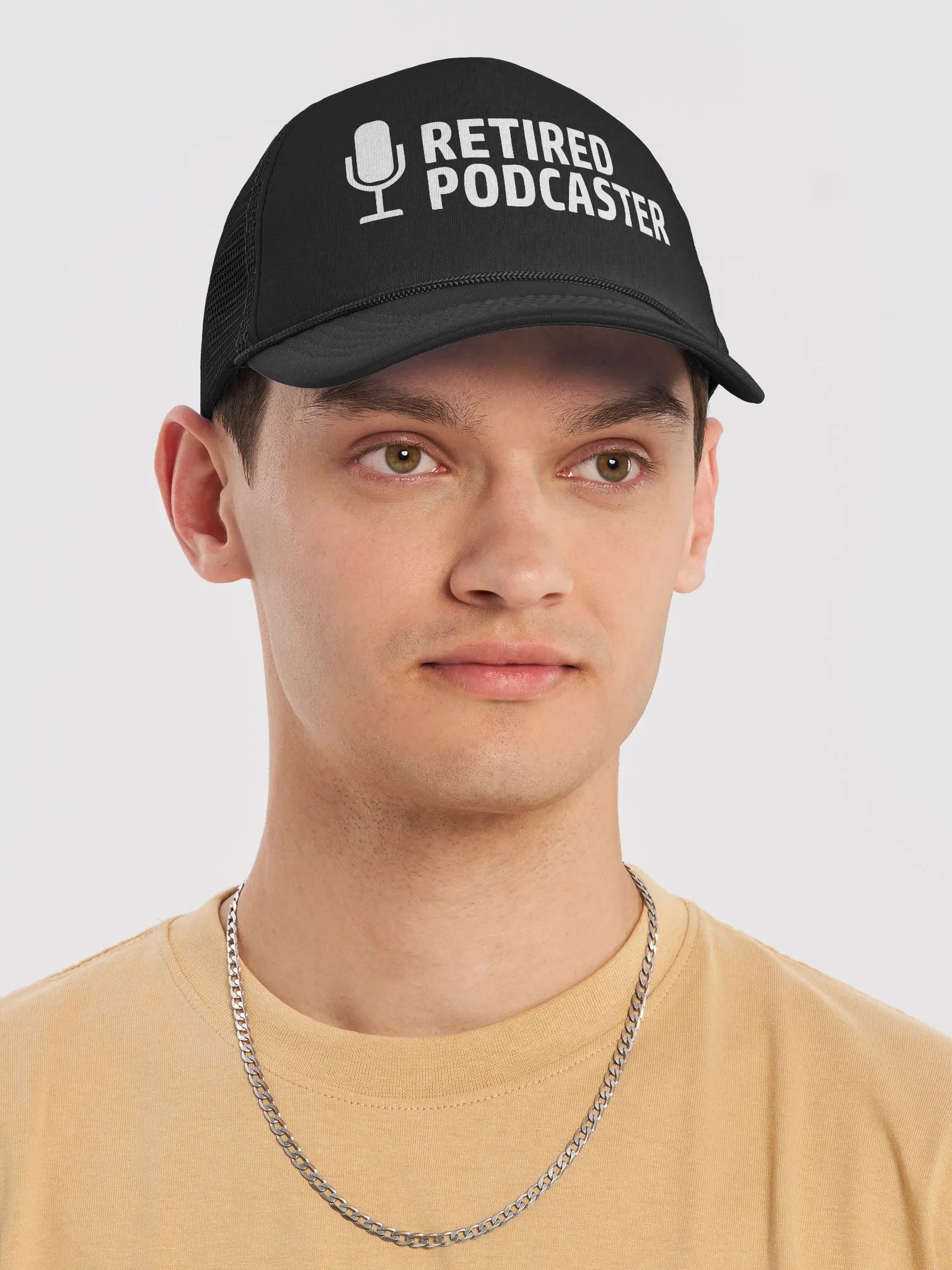 Retired Podcaster Hat product image (5)