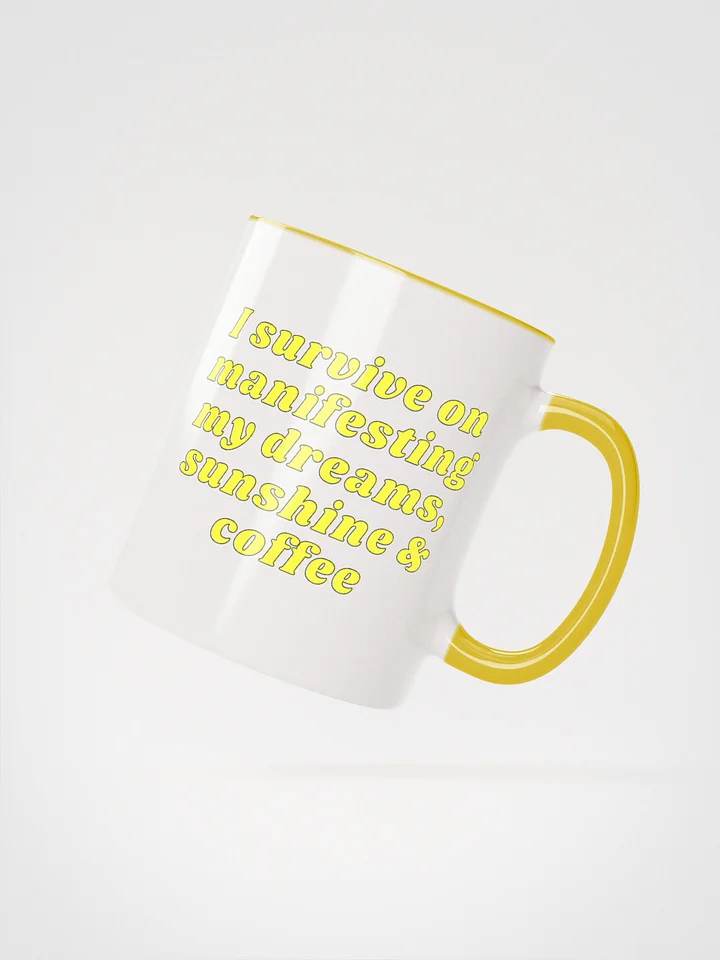 Sunshine & Coffee Manifestation Ceramic Mug product image (2)