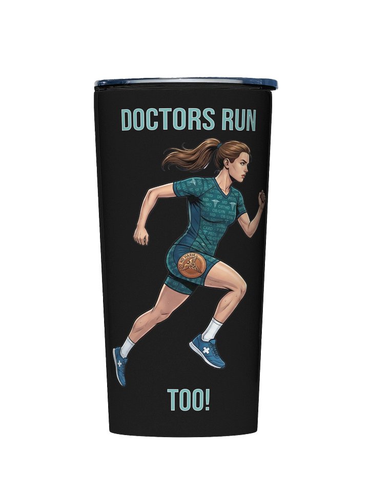Doctor Athlete 20oz Tumbler | Ladies Running Edition product image (1)
