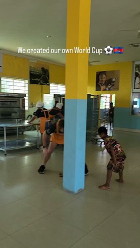 World Cup? These Cambodian Kids Play With a Flip-Flop Instead ⚽🇰🇭

While helping cook and serve food at the Dail Community in...