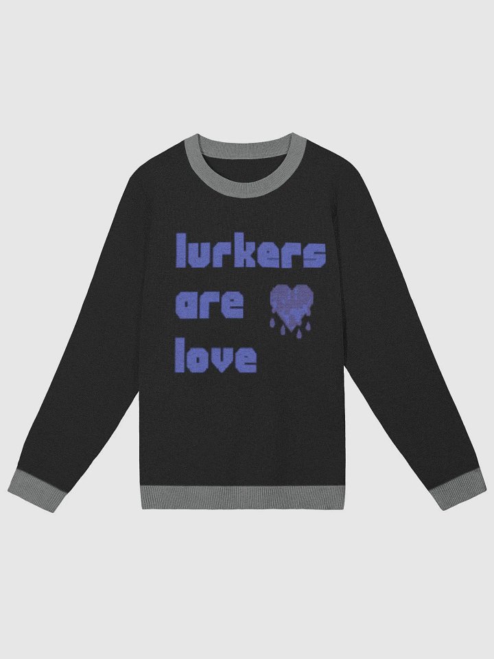 Lurkers Are Love Knitted Crewneck product image (4)
