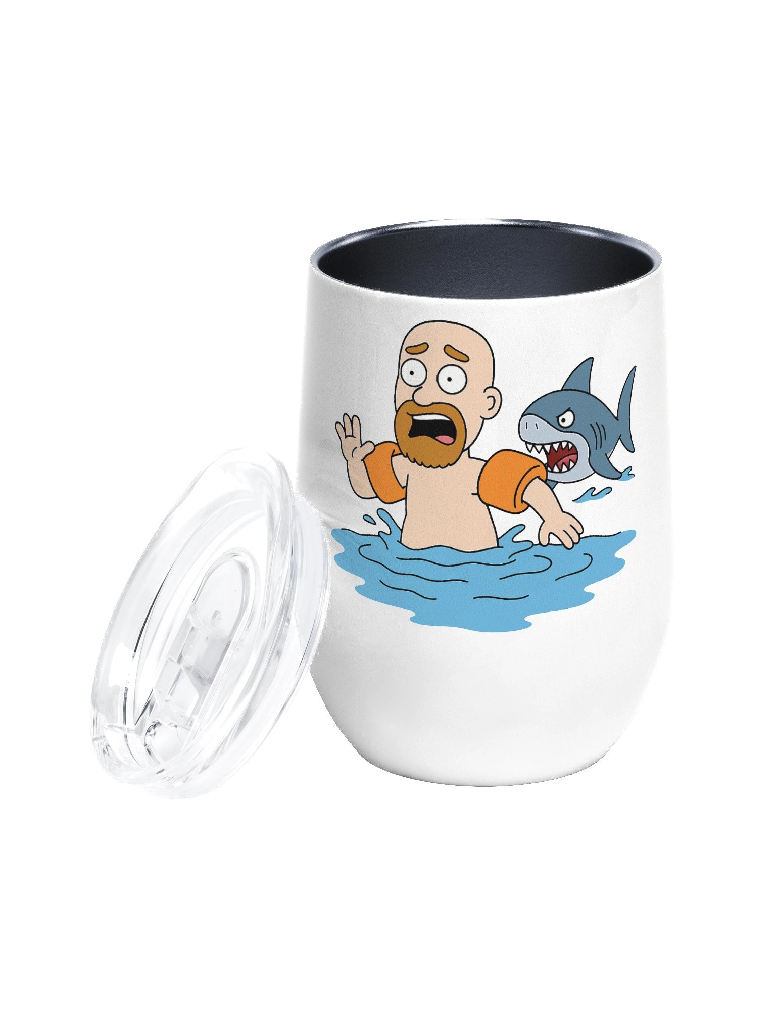 Sip your wine in style while Shawn fights for his life. 🦈🍷 product image (2)