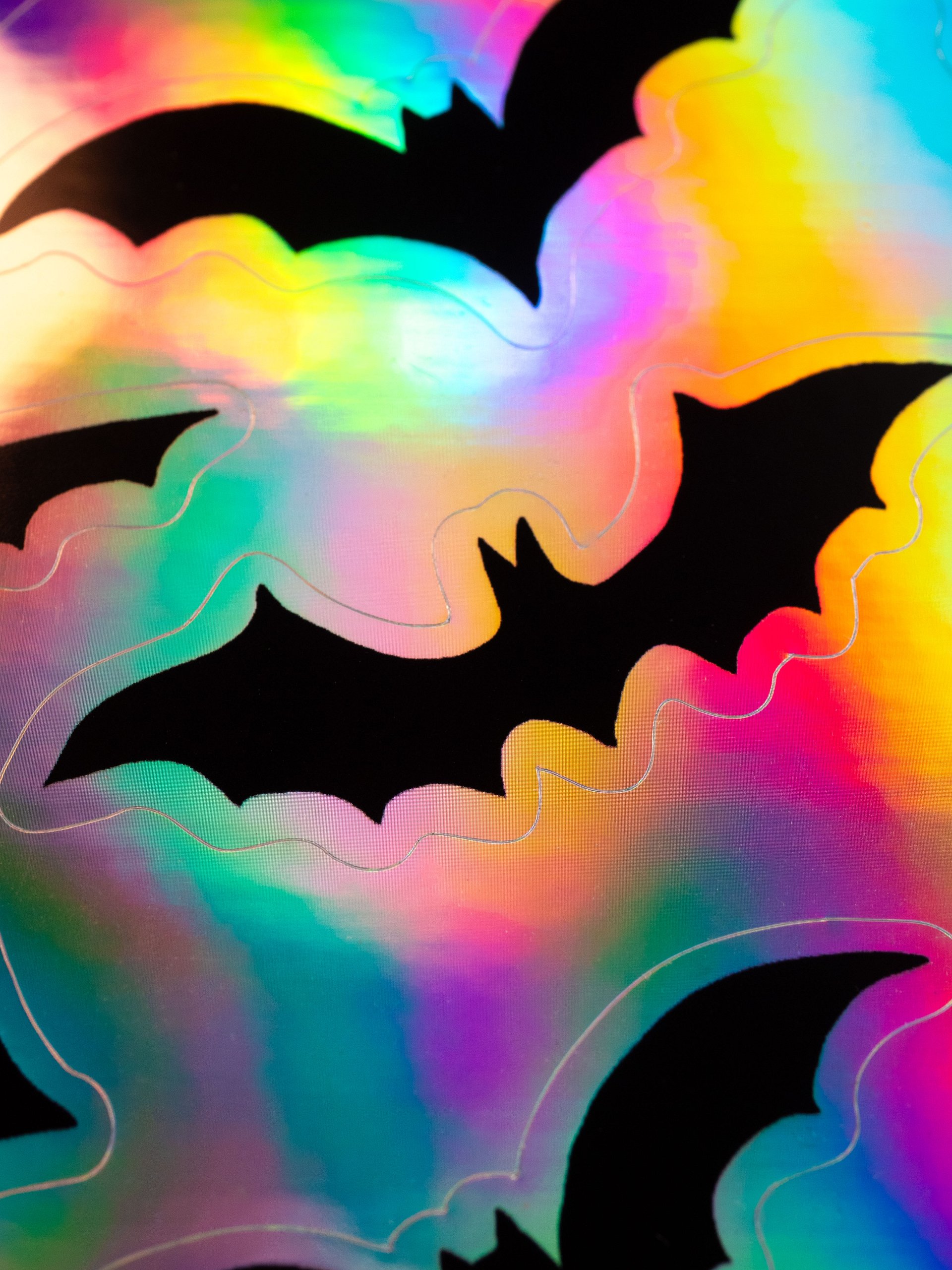 HOLOGRAPHIC STICKER SHEET - BATS product image (7)
