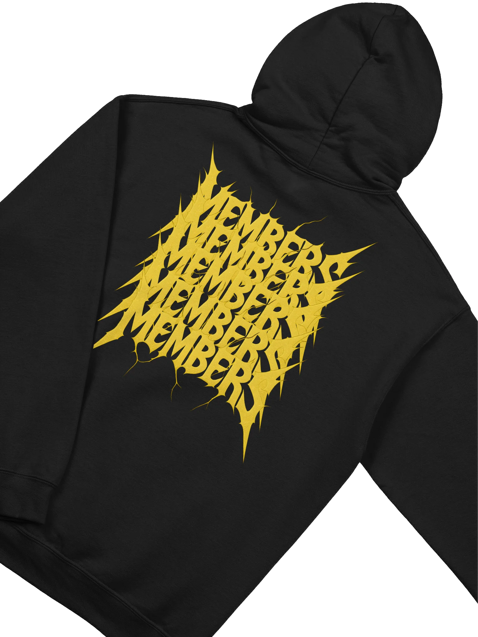 HOE MEMBERS HOODIE - BLACK product image (4)