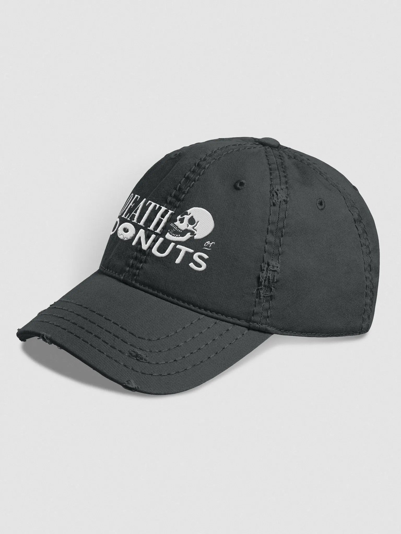 Death or Donuts Distressed Dad Hat product image (2)
