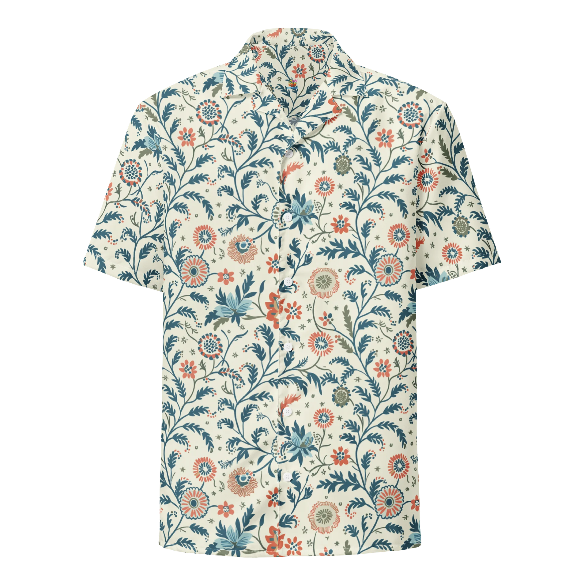 Bohemian Indian Floral Shirt product image (2)
