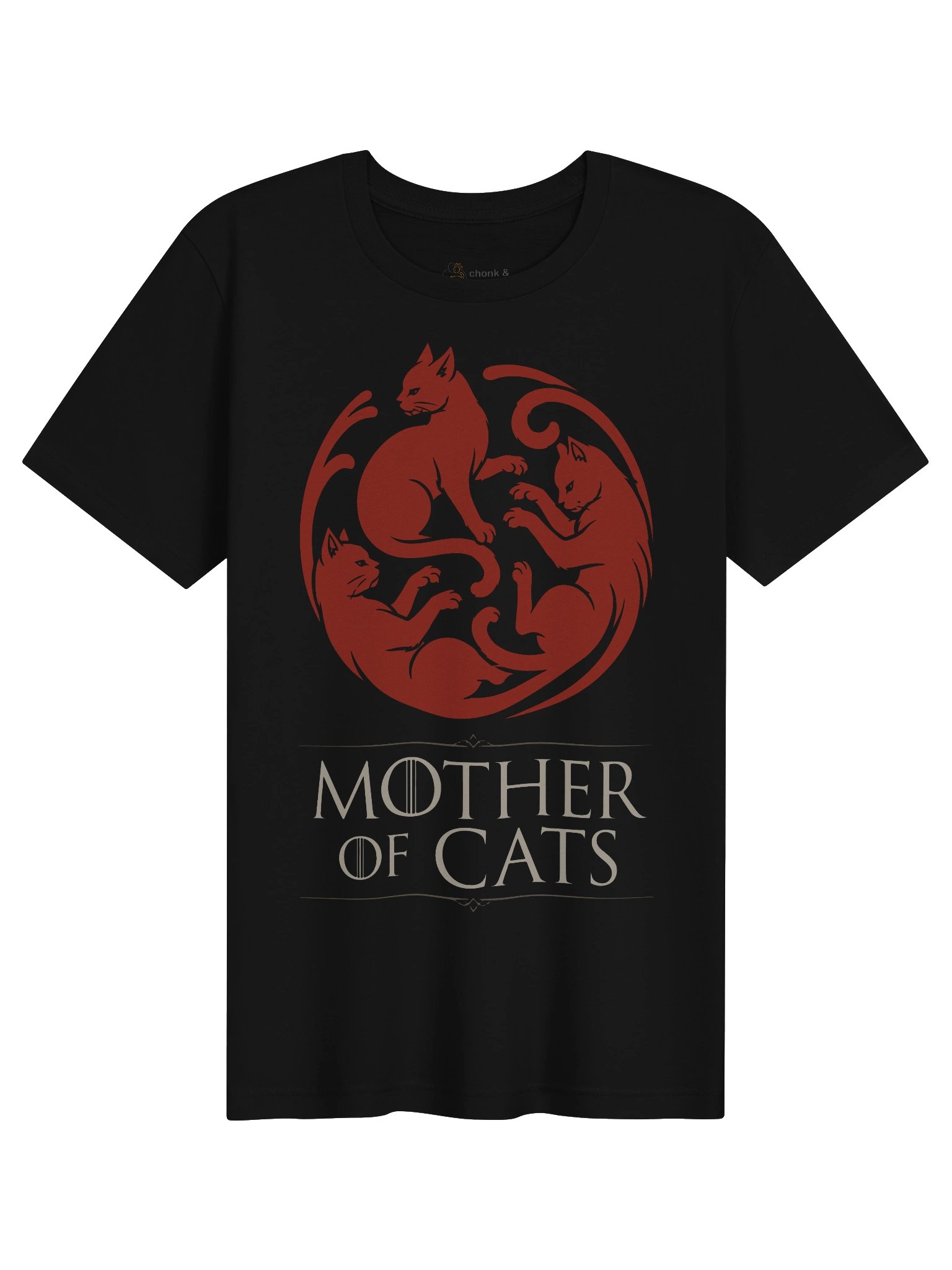 Mother of Cats T-Shirt – Cat Fantasy Tee for Cat Moms, Gothic Pet Lover Shirt, Funny Cat Lady Gift product image (3)
