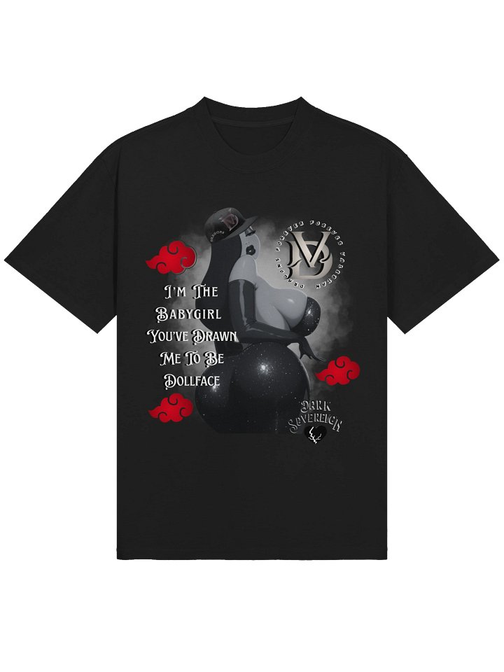 noir jessica oversized tee product image (1)