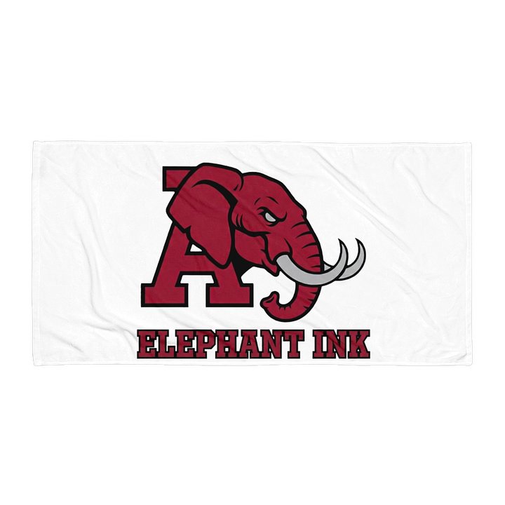 Vibrant Oversized Beach Towel — ELEPHANT INK product image (1)