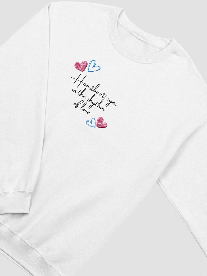 Heartfelt Notes Embroidary Crewneck Sweatshirt product image (1)